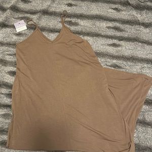 Brown Maxi Dress (S)